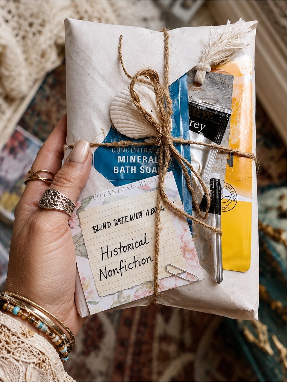 Historical Nonfiction Book | Blind Date with a Book | Mystery Book Gift Box